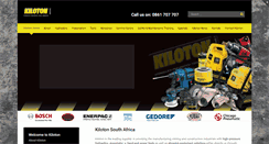 Desktop Screenshot of kiloton.co.za